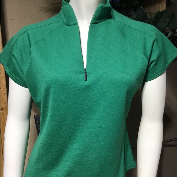 Annika Cutter & Buck Green Top - Picture 9 of 16